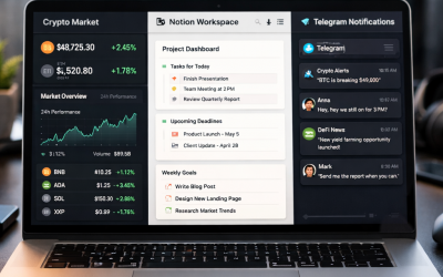 Automate Your Crypto Market Monitoring with Notion, Zapier, and Telegram