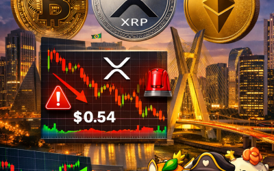 Crypto Market Pulse: Brazil Opens Crypto to Banks, XRP Faces Crash Risk, and Smart Money Moves