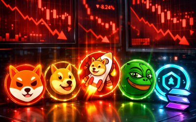 Crypto Market Update: Prices Slide Further While Select Altcoins and Meme Coins Defy the Trend
