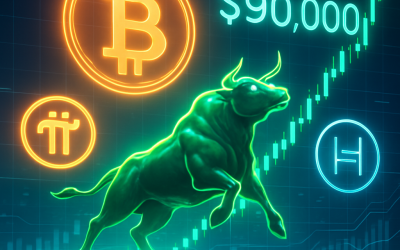 Crypto Market Surges as Bitcoin Breaks $90K — Altcoins Eye New Highs
