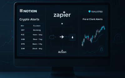 Automate Your Crypto Market Monitoring: A Productivity Workflow Using Notion, Zapier, and TradingView