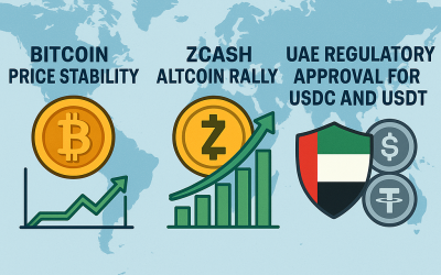 Crypto Market Update: Bitcoin Holds Steady, Altcoins Rally, and UAE Boosts Stablecoin Regulation